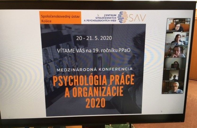Psychológia práce a organizácie 2020
